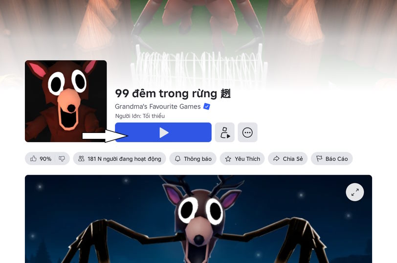 Chơi game Roblox