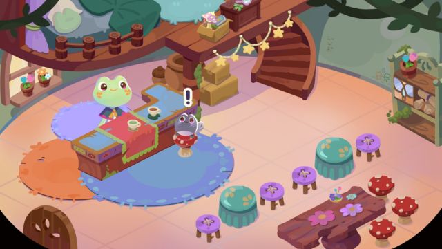 Cùng Froggy pha trà và tâm sự với những người dân thị trấn