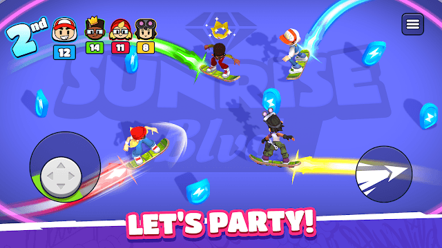 Hoverboard Party là phần spin-off lấy cảm hứng từ thương hiệu endless runner nổi tiếng Subway Surfers