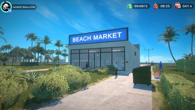 Market Simulator: Miami Beach là game mô phỏng kinh doanh siêu thị bối cảnh Thành phố biển Miami