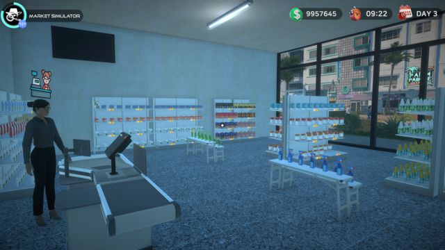 Quản lý kinh doanh trong siêu thị Market Simulator: Miami Beach
