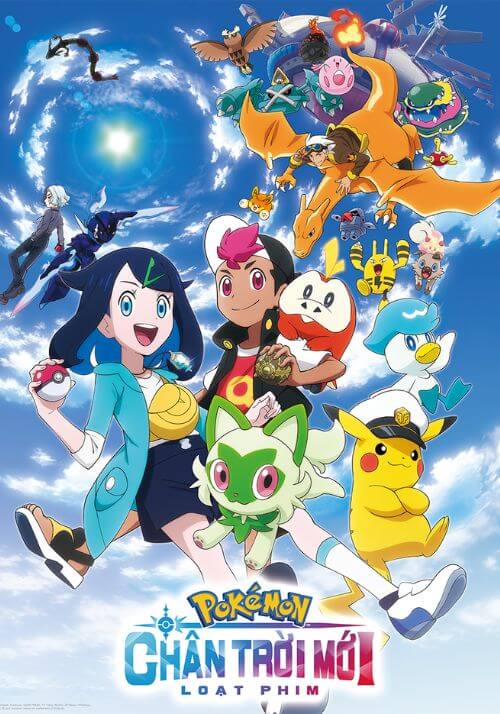 Poster phim Pokémon chân trời mới