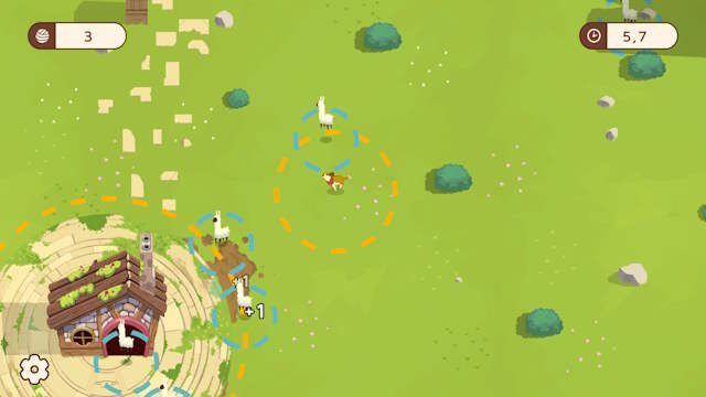Llamero là game mô phỏng phiêu lưu phong cách clicker ấm cúng