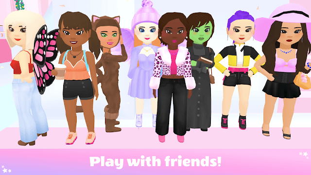 Vortella's Dress Up là game thời trang nhiều người chơi hấp dẫn