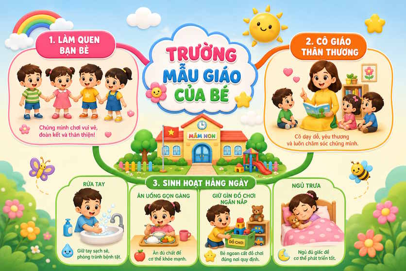 Trường mầm non của bé