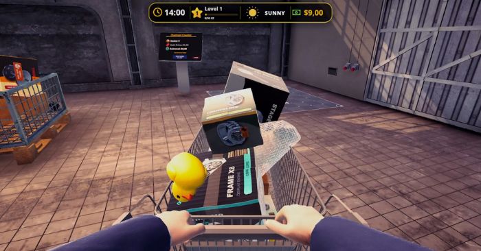 All For $1 là game mô phỏng kinh doanh và bán hàng dựa trên trào lưu săn kiện hàng 'bom'