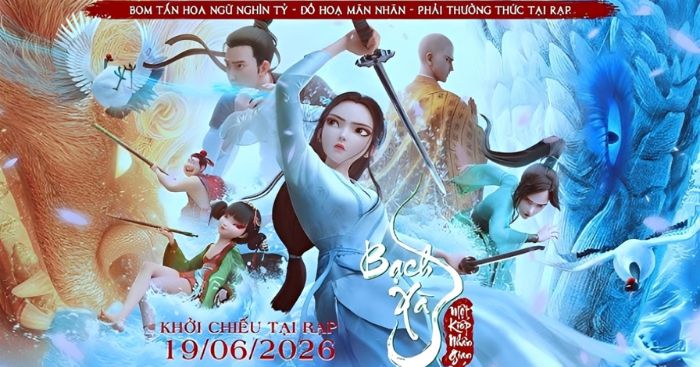 Bạch xà: Một kiếp nhân gian * Phim hoạt hình thần thoại Trung Quốc chiếu rạp