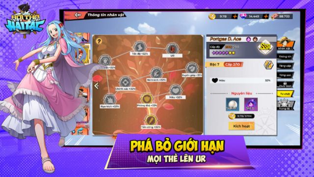 Phá bỏ giới hạn, mọi thẻ lên UR