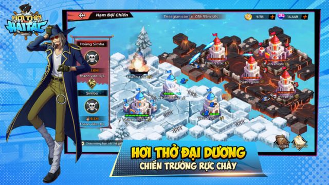 Hơi thở đại dương, chiến trường rực cháy