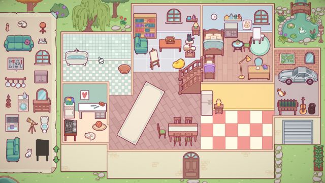 Thiết kế nội thất, trang trí nhà cửa trong game mô phỏng Cozy Interiors