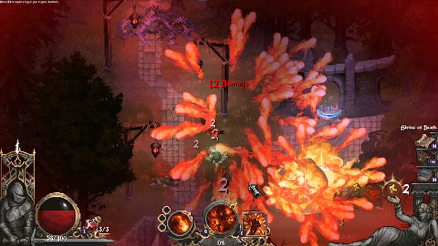 Game kết hợp lối chơi chiến đấu cận chiến và sử dụng phép thuật