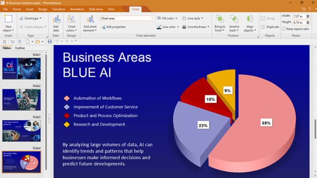 Free Office miễn phí với 3 công cụ chính: Soạn thảo văn bản, Bảng tính và Slide trình chiếu