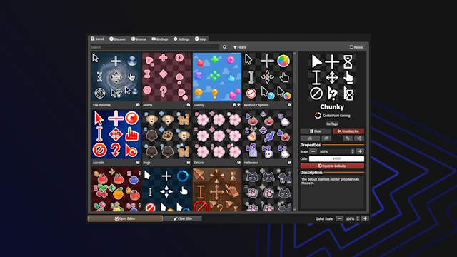 Mouse X là công cụ tùy chỉnh con trỏ chuột trên Steam