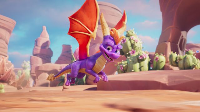 Game Spyro: A Realm Beyond sở hữu đồ họa sống động, rực rỡ như một bộ phim hoạt hình