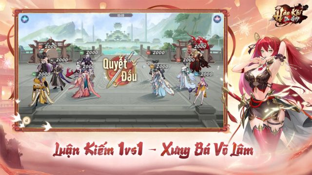 Luận kiếm 1vs1, xưng bá võ lâm