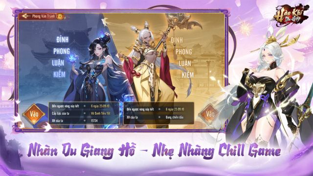 Nhàn du giang hồ - Nhẹ nhàng chill game