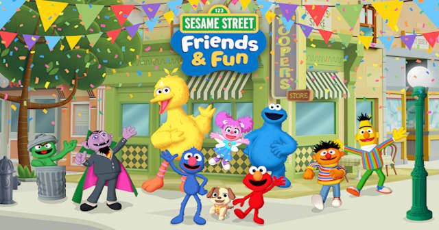 Khám phá khu phố Sesame Street sôi động trong Sesame Street: Friends & Fun