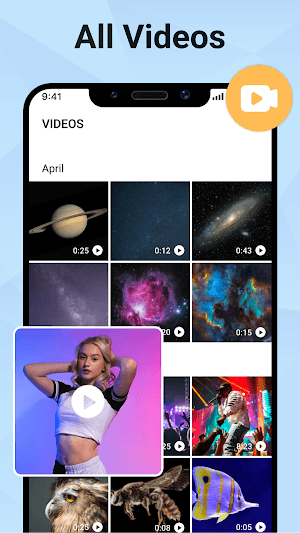 Quản lý tất cả video
