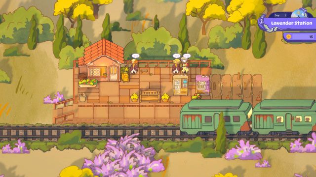 Quản lý nhà ga nhỏ, ấm cúng ở vùng nông thôn trong game Lavender Station