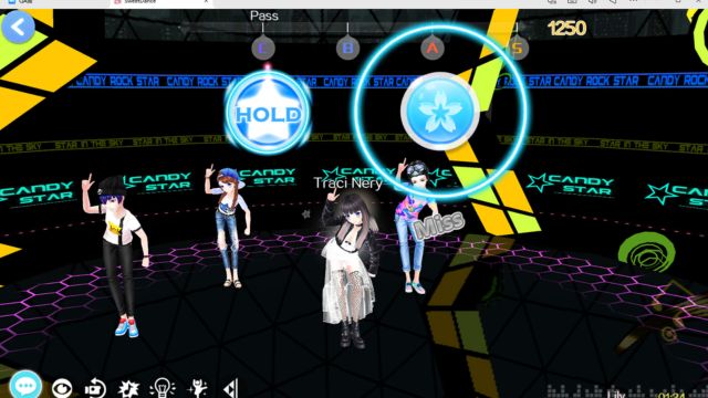 Sweet Dance là game nhịp điệu 3D trên nền các bản hit TikTok