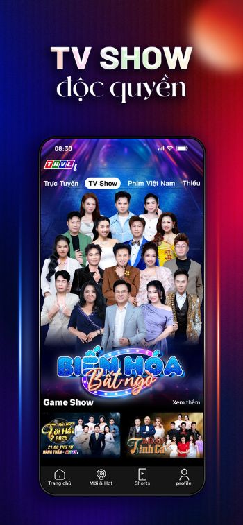 Xem TV show độc quyền
