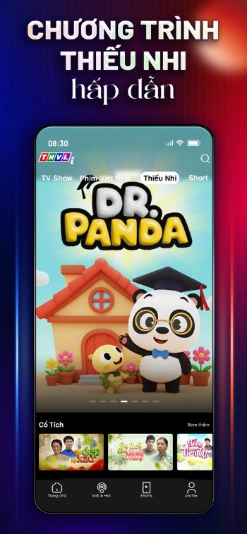 Chương trình thiếu nhi hấp dẫn