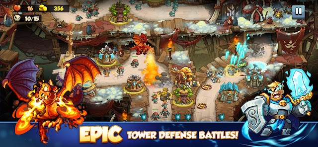 Tham gia vào các trận đánh thủ thành huyền thoại trong game mới Kingdom Rush 6: Genesis TD
