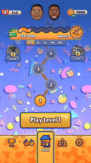 Orange Pop! là game giải đố match-3 đầy màu sắc