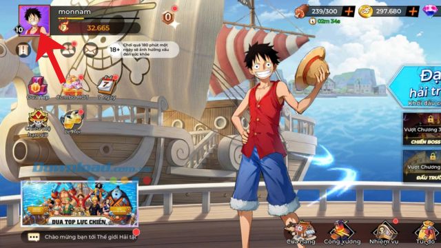 Ấn vào biểu tượng ảnh Avatar