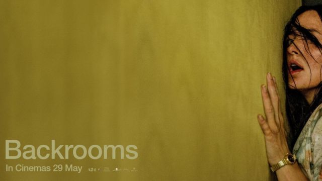 Poster phim kinh dị tâm lý viễn tưởng Backrooms: Thực thể quỷ quyệt