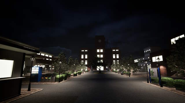 Building 0: Hakuei University là game kinh dị phong cách Nhật Bản