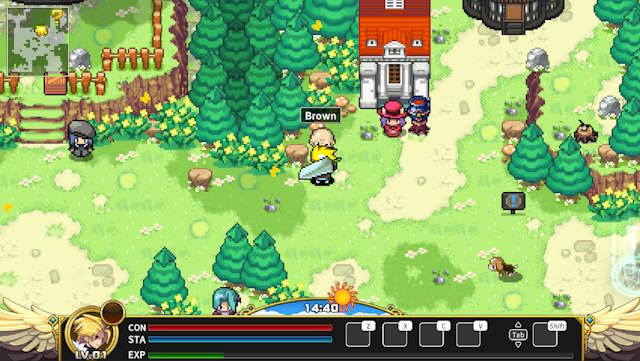 ZENONIA 1 mang đến một thế giới Pixel sống động