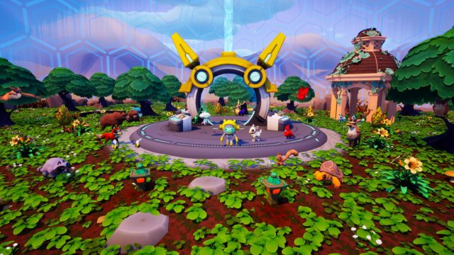 Săn động vật và phục hồi hệ sinh thái trong game Garden and a Goat
