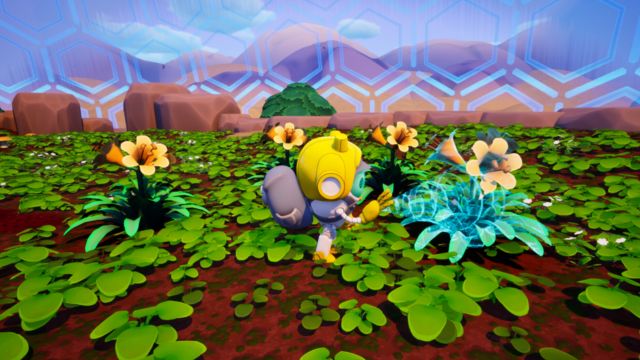 Tiến bộ trong Garden and a Goat game để mở khóa nhiều giống cây, item mới