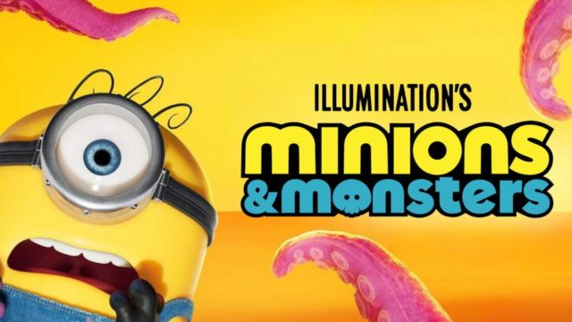 Poster phim hoạt hình Minions & Monsters chiếu rạp