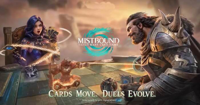 MISTBOUND là trò chơi đấu thẻ bài chiến thuật lấy bối cảnh vũ trụ Guild Wars