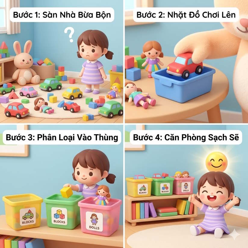 Kỹ năng cất đồ chơi