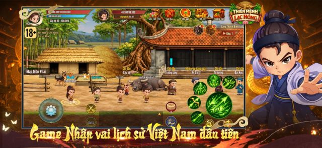 Game nhập vai cuộn cảnh lịch sử Việt Nam đầu tiên