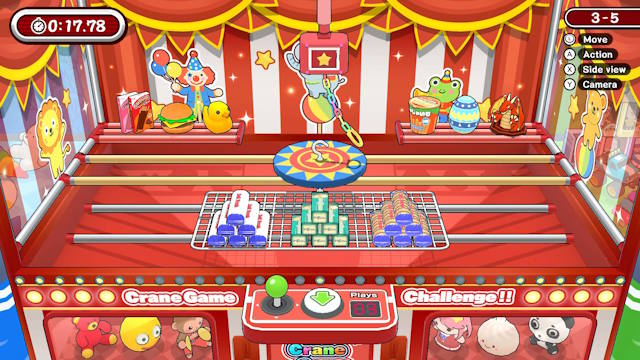 Let's Aim! Crane Game là game mô phỏng gắp thú bông đầu màu sắc