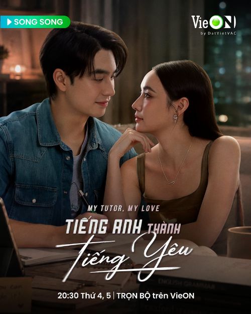 Poster phim Tiếng Anh thành tiếng yêu