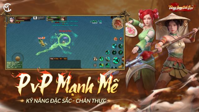 PvP mạnh mẽ, kỹ năng đặc sắc, chân thực