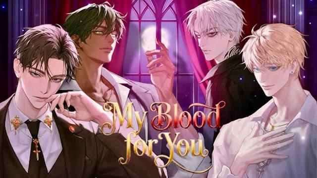 My Blood For You là game mô phỏng hẹn hò chủ đề siêu nhiên