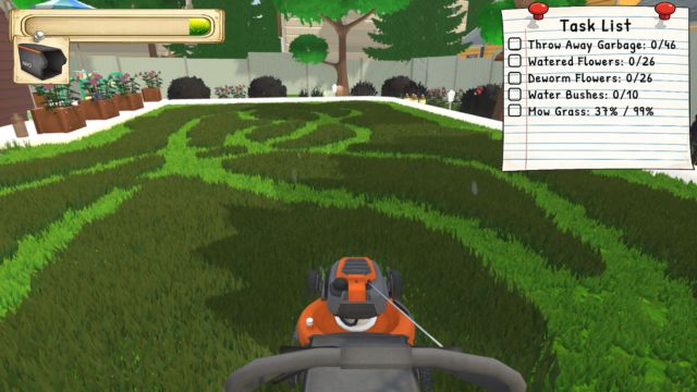 Dọn dẹp và làm vườn trong game mô phỏng thư giãn Garden Cleanup Simulator
