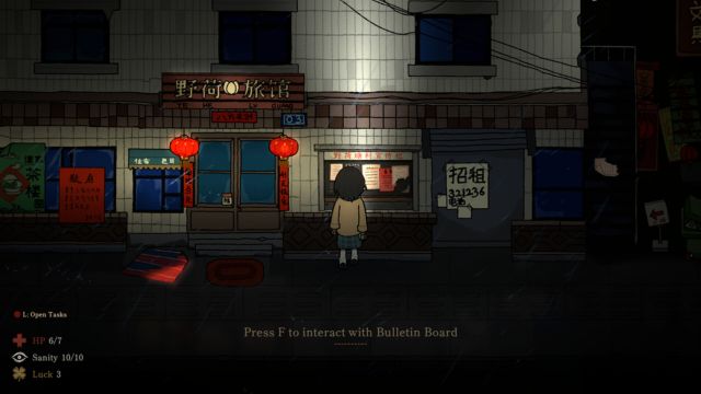 The Unleaving là game RPG kinh dị dân gian Trung Quốc phong cách trinh thám bí ẩn