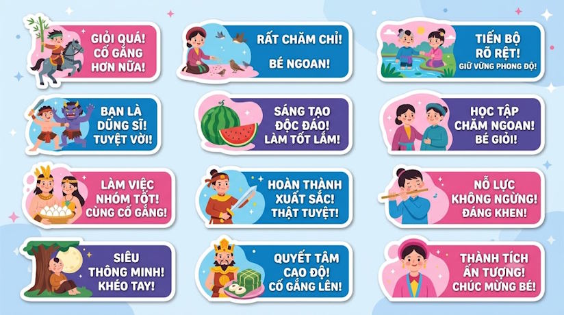 Ảnh sticker cổ tích