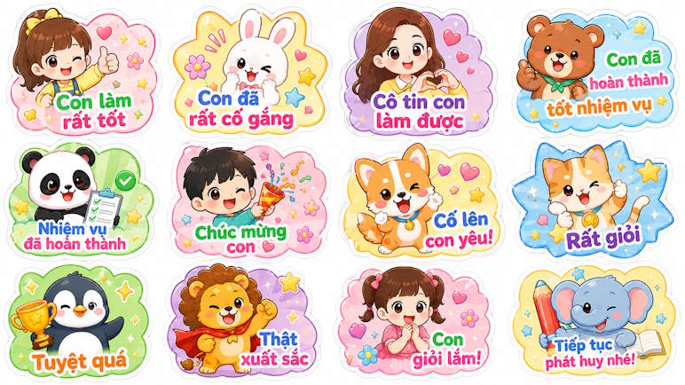 Sticker anime