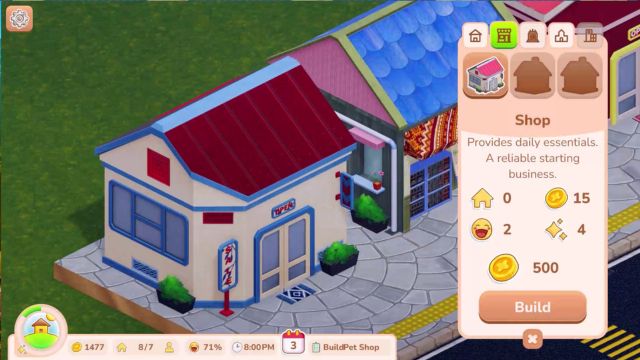 5 Blocks of Happiness là game City Buider ấm cúng, nhấn mạnh vào cốt truyện