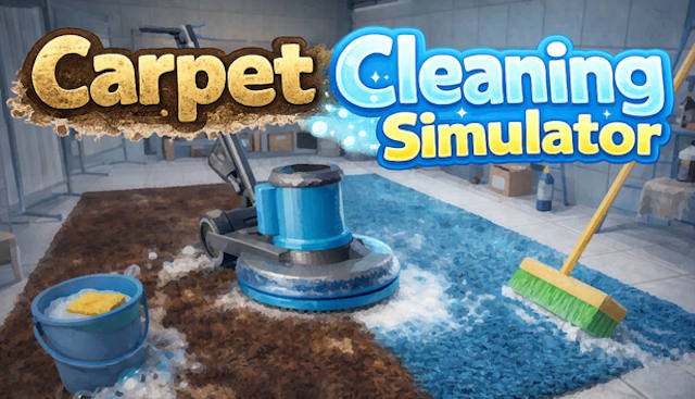 Carpet Cleaning Simulator là game mô phỏng giặt thảm thư giãn
