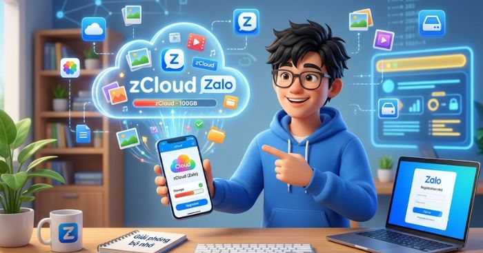 Hướng dẫn mua và đăng ký zCloud Zalo giải phóng bộ nhớ
