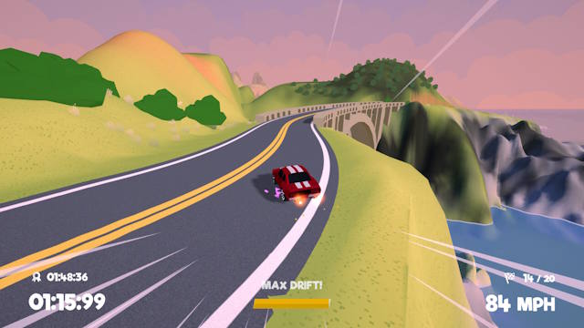 Turbo Hatchback Time Attack là game đua xe arcade phong cách cổ điển